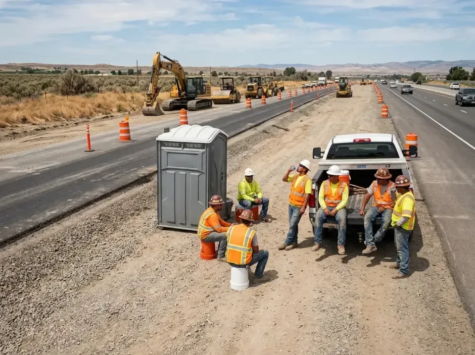 highway-road-construction-crew-007 — frequently asked questions, Porta Potty and Restroom Rentals in Crete, NE